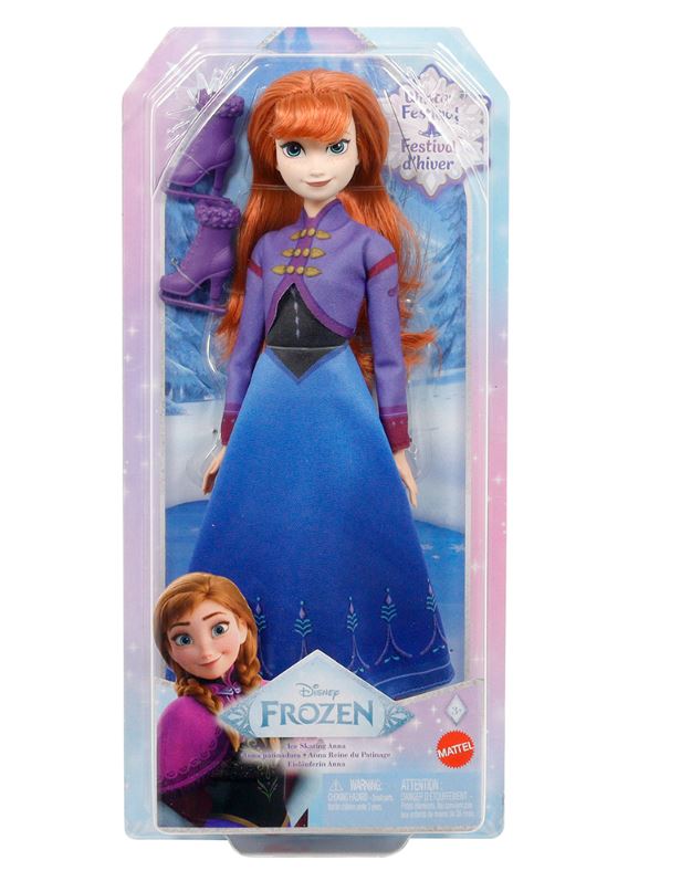LA REINE DES NEIGES POUPEE PATINEUSE ANNA BARBIE POUPEES BARBIE ET FIGURINES Barbie et accessoires